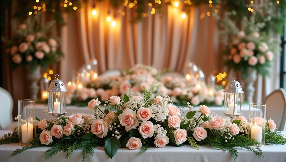 Behind the scenes of our design studio with team working on decorations